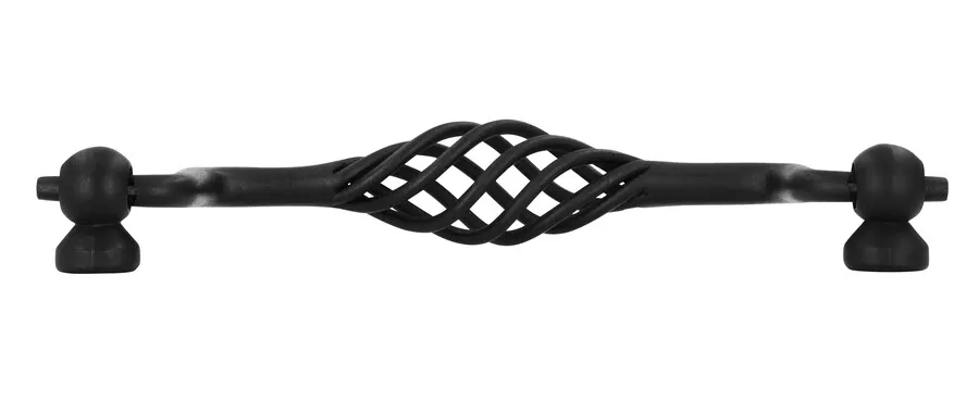 Uchwyt CAGE 1267-147 - czarny mat / rozstaw 128 mm