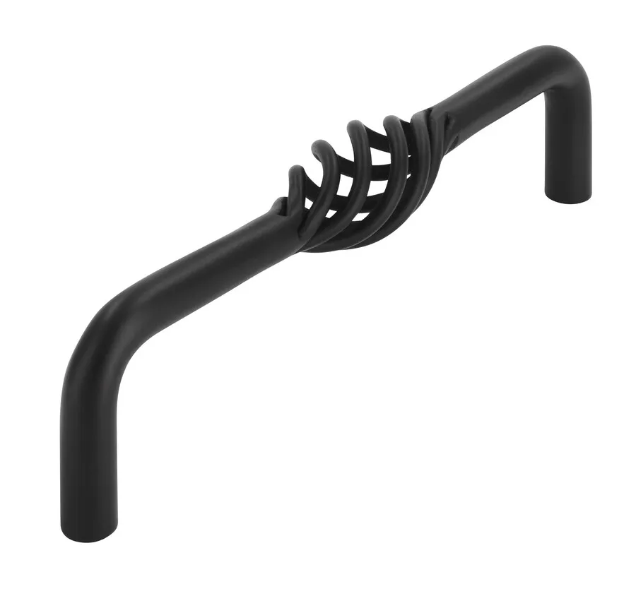 Uchwyt CAGE 1304-136 - czarny mat / rozstaw 128 mm