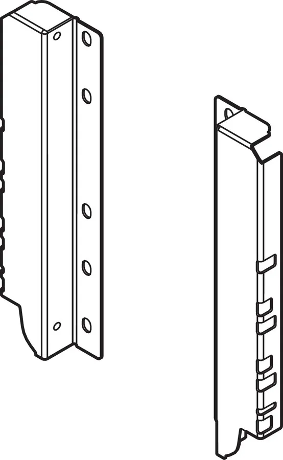 Uchwyty ścianki tylnej TANDEMBOX ANTARO Z30D / wys. D=199 mm / biały