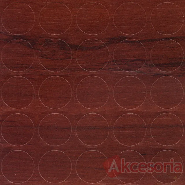 Zaślepka  Samoprzylepna 14mm Mahoń Redwood