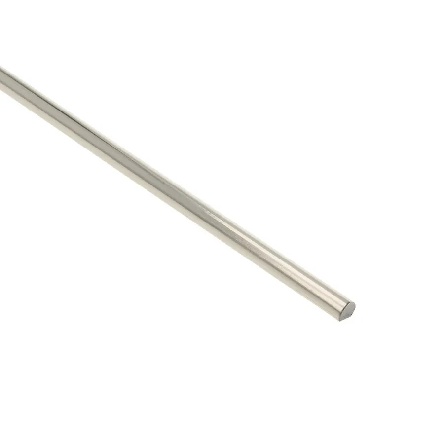 Pręt do zamka baskwilowego Siso X-922 - niklowany / dł. 100 cm / 1 sztuka