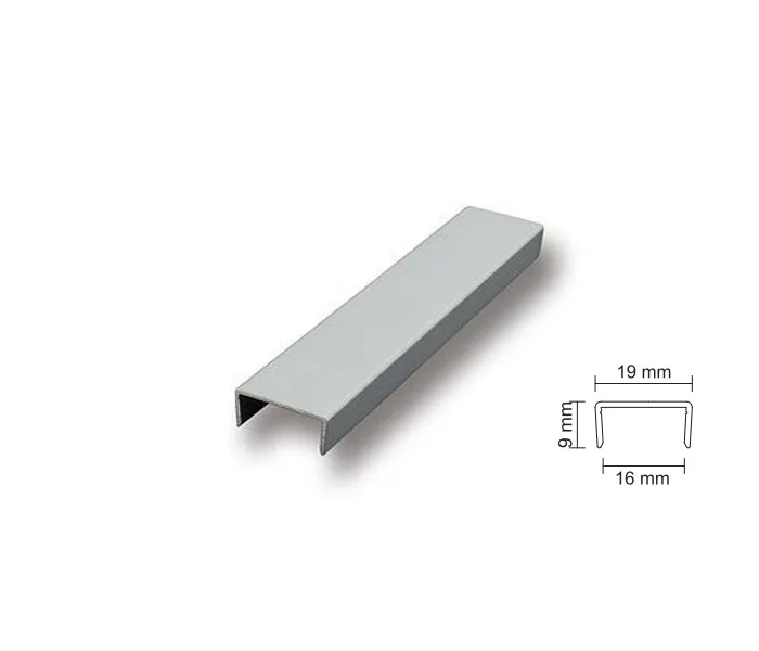 Profil C-16 Aluprofil - srebrny / dł. 3 mb
