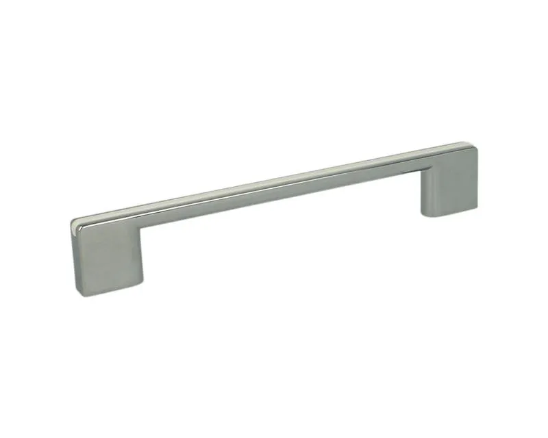 Uchwyt 2170 chrom połysk z białą wkładką rozstaw 128/160mm