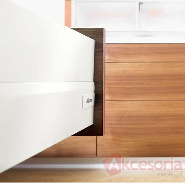 Szuflada Tandembox INTIVO Wys.D=198mm dł.35cm 30kg BIAŁA HAMULEC