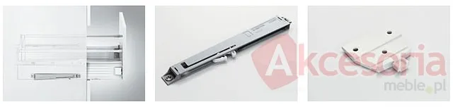 Hamulec BLUMOTION Z70 do METABOX z częściowym wysuwem - kremowy