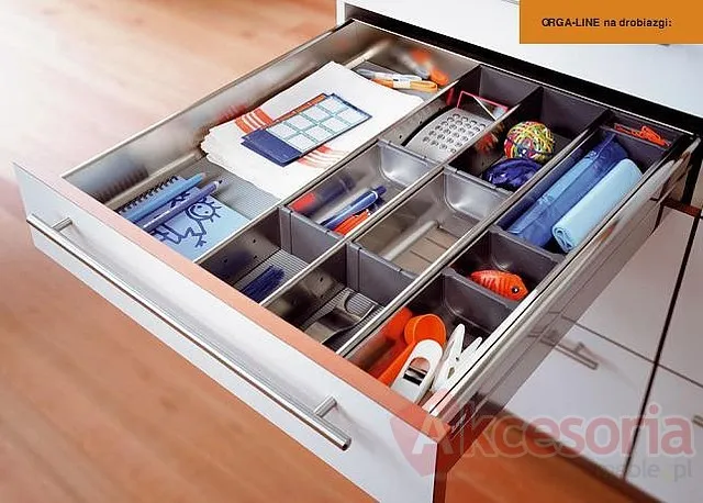 Tandembox Plus Wys.M=83mm Głęb.50cm 30kg SZARA Z Hamulcem Blum