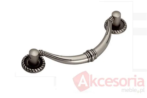 Uchwyt UR33 nikiel patynowany Rozstaw 96mm(W)
