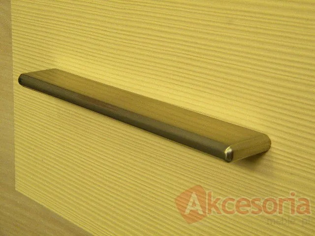 Uchwyt ZnAl UU31 rozstaw 160 mm nikiel szczotkowany