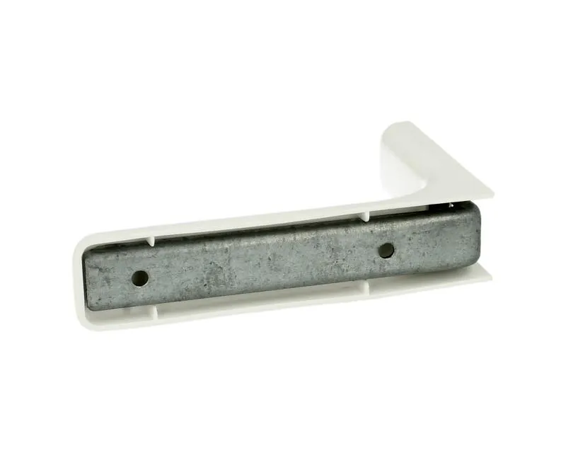 Konsola budowlana L120 metal/tworzywo biały (white 8)