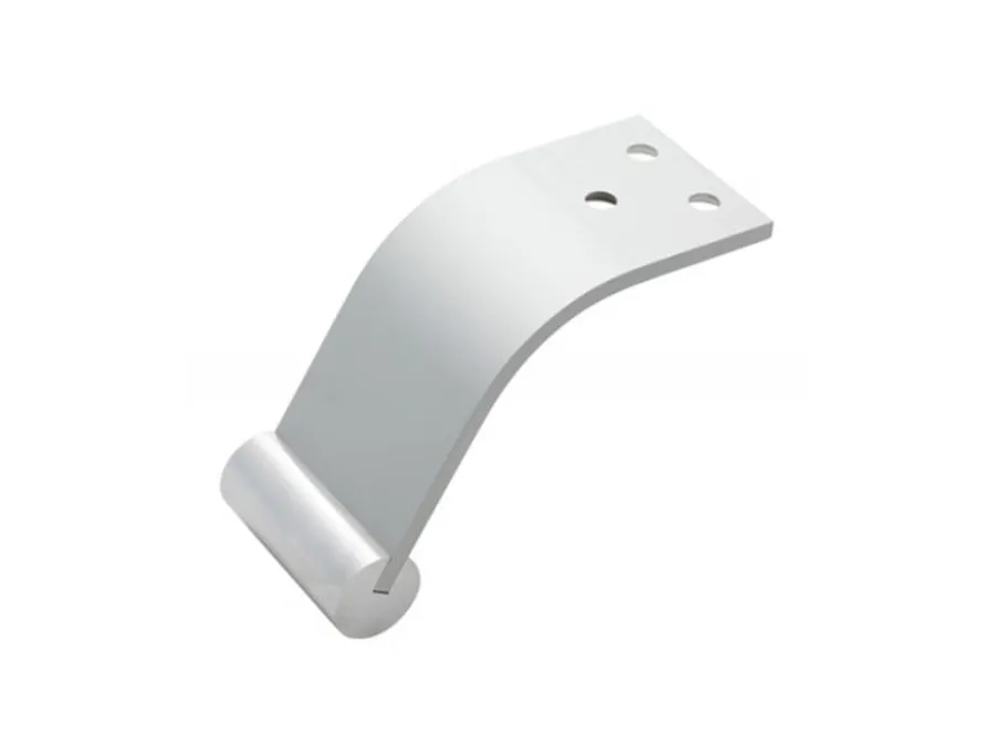 (W)Nóżka NA 105 Bez Regulacji wys. 12,6cm szer 8cm ALUMINIUM