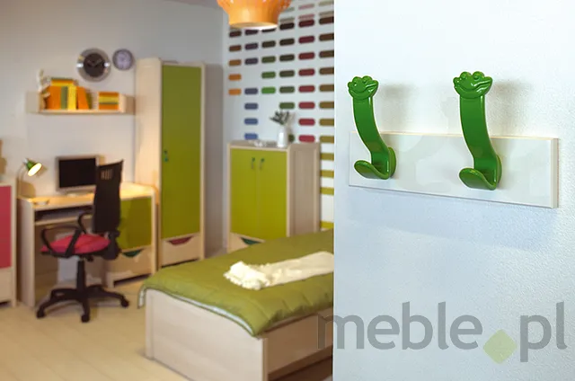 Wieszak DW05 HAPPY FROGS zielony