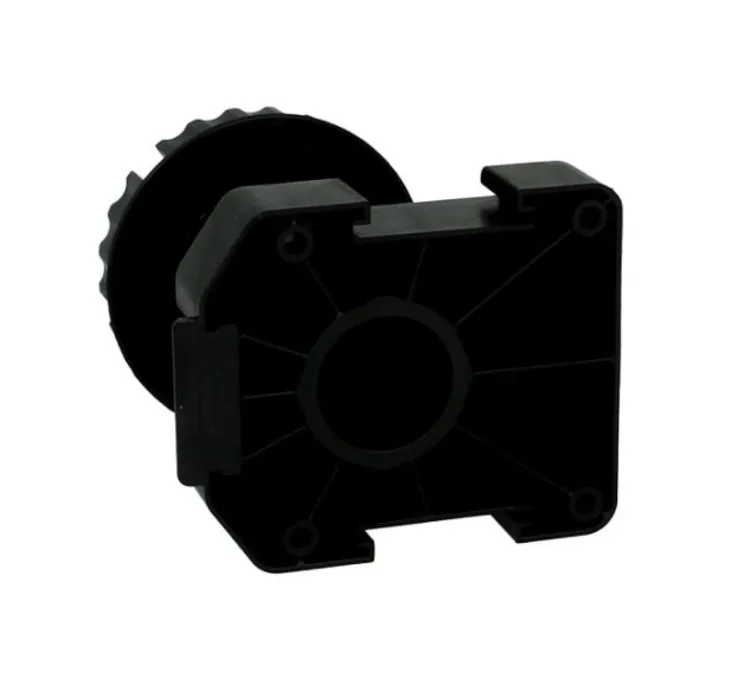 Nóżka z regulacją Wurth A0683360 - czarny / udźwig 500 kg / wys. 10 cm
