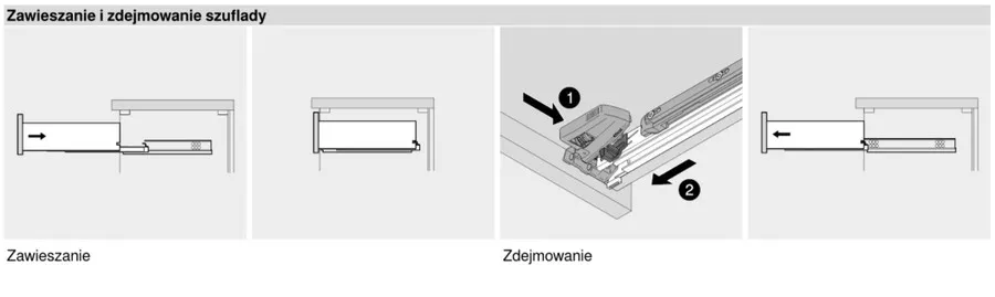 Sprzęgła T51 do prowadnic MOVENTO 760H