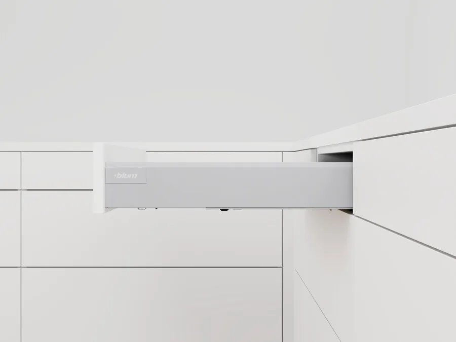 Szuflada z dnem i tyłem TANDEMBOX ANTARO / wys. M=83 mm / dł. 50 cm / szer. 40 cm / szary