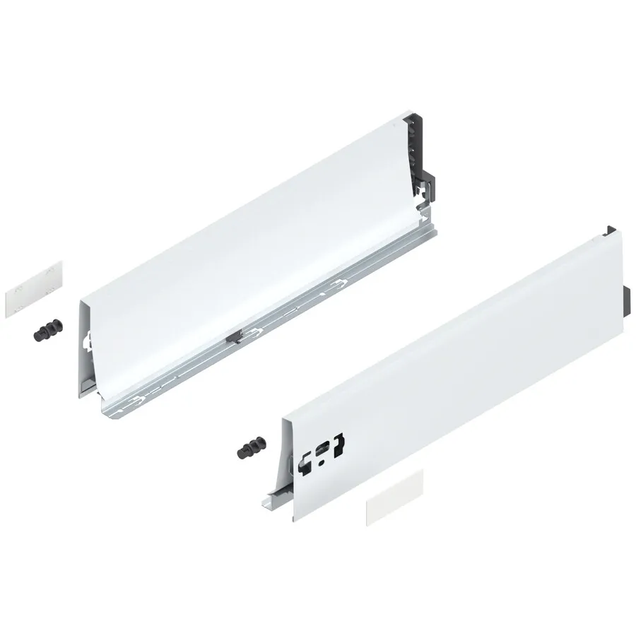 Boki TANDEMBOX ANTARO / wys. K=115 mm / dł. 45 cm / biały