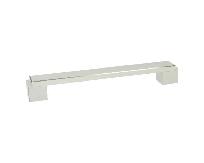 Uchwyt Aluminiowy US48 Biały połysk z przetarc. Rozstaw 192mm(W)