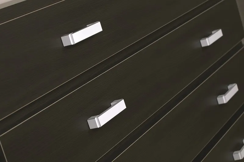 Aranżacja Uchwyt Aluminiowy US48 Biały połysk z przetarc. Rozstaw 192mm(W)