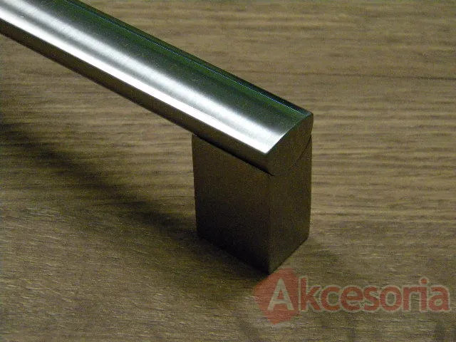 Uchwyt UA55 rozstaw 288 mm nikiel szczotkowany