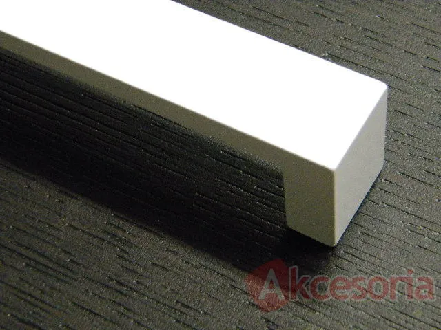 Uchwyt Aluminiowy UA59  Biały Mat Rozstaw 128mm
