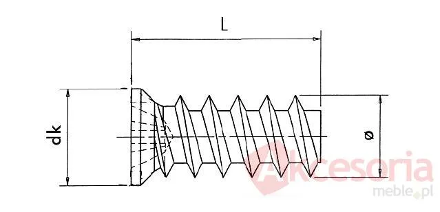 Wkręt Wurth EURO / gniazdo PZ2 / 6,3x14 mm