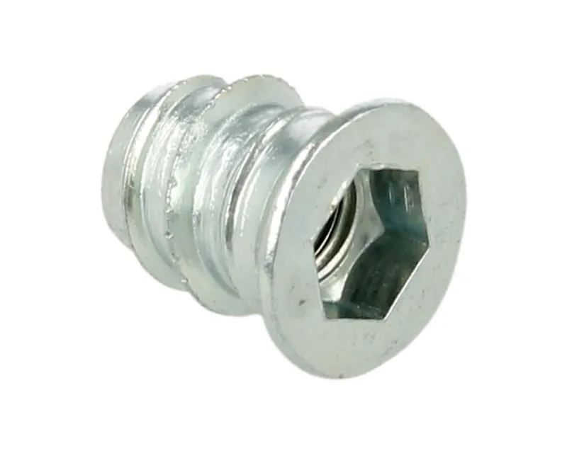 Mufa koł. M Siso - ocynk / M6x12 mm / fi 8 mm / 100 szt.