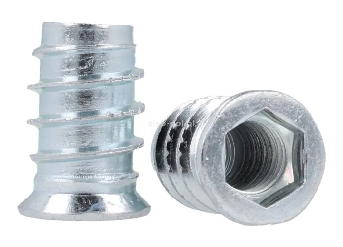 Mufa koł. M Siso - ocynk / M8x20 mm / fi 10 mm / 100 szt.