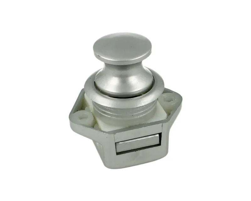 Zamek wciskany Siso CARAVAN - efekt aluminium
