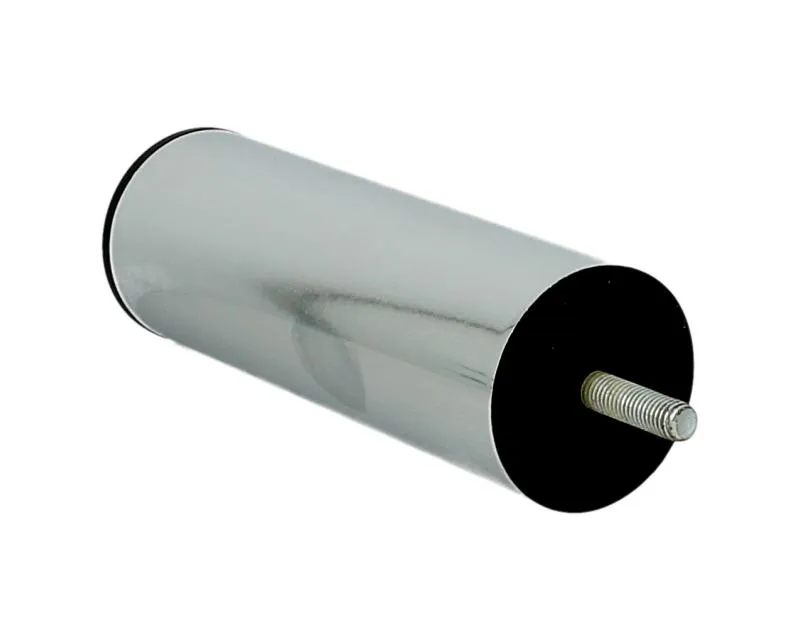 (W)Nóżka Okrągła NS51 Bez Regulacji Wys. 15cm CHROM POLYSK