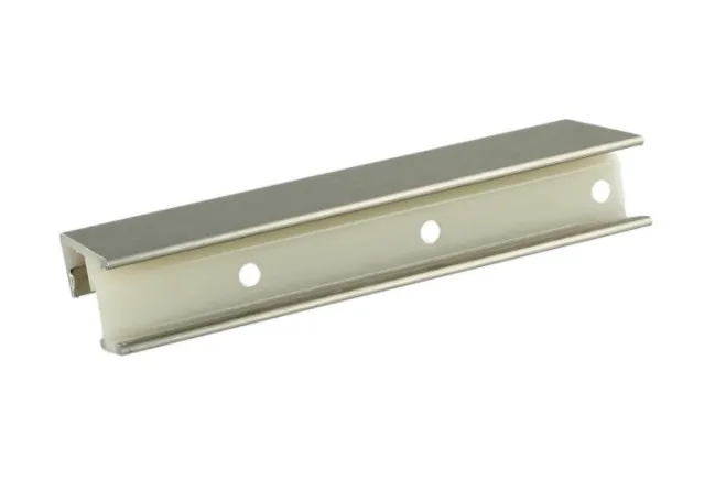 Łącznik 90° do Cokołu wys.10cm STAL Szczotkowana Rehau
