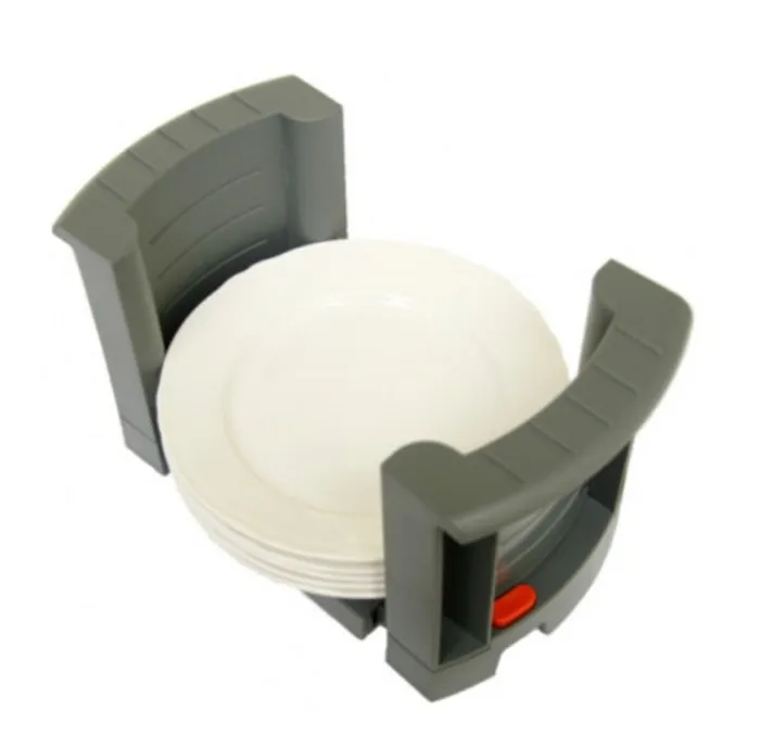 Uchwyt na talerze regulowany K805B - szary / 150-310 mm