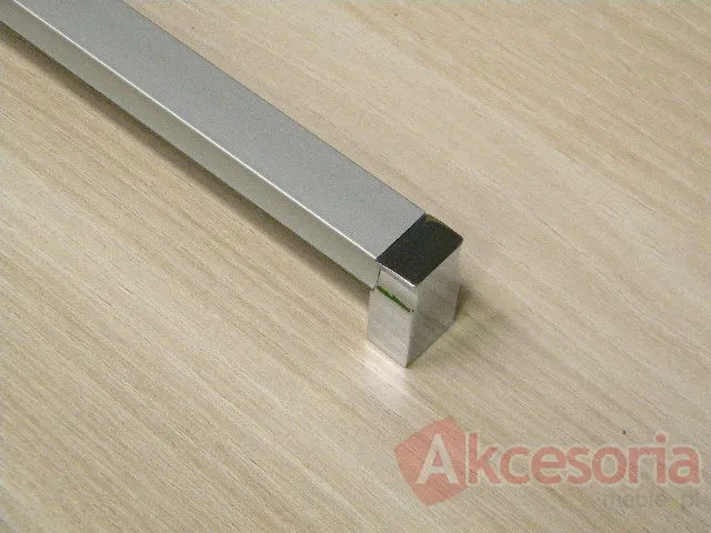 Reling RU08 Chrom aluminium naturalne Rozstaw 512 mm