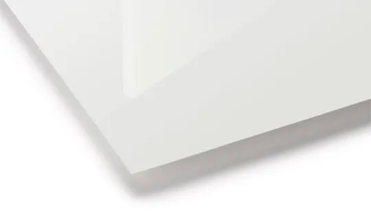 Płyta akrylowa REHAU dwustronna 5000B HG Biel arktyczna (Bianco) wysoki połysk 18 mm