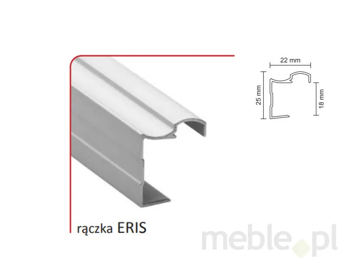 Zestaw Do 4 Drzwi Przesuwnych ERIS 18/P wys.270/szer300cm J.Brąz