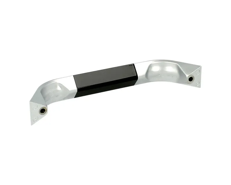 Uchwyt UA85 128 mm czarny połysk, chrom satynowy