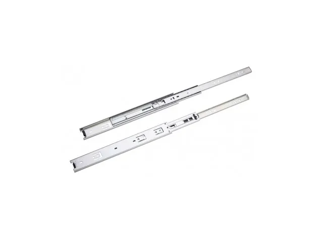 Prowadnica PK44 dł 35 cm Ocynk Biały, 100%  wysuw, 30kg