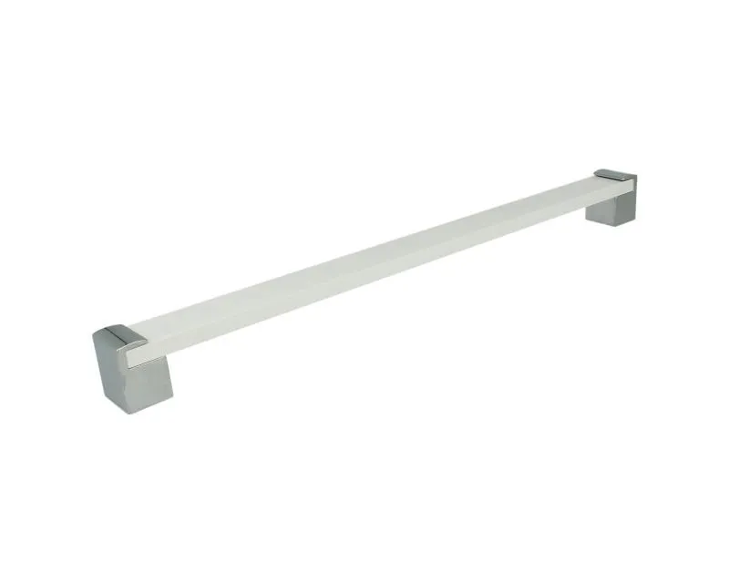 Uchwyt UA66 Chrom połysk, biały połysk rozstaw 480mm
