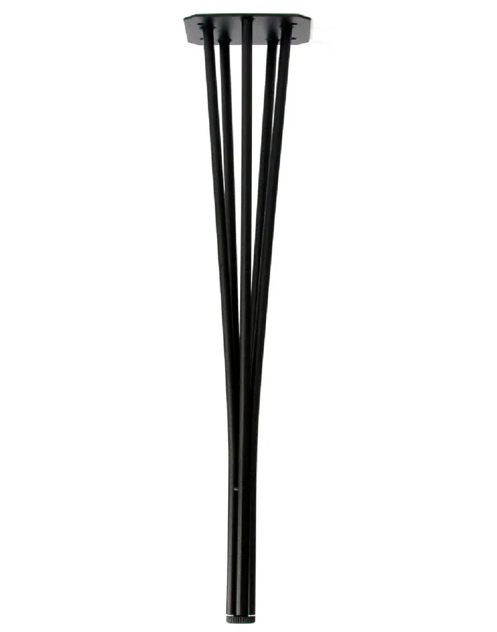 Noga stołu Siso ELIN ZS01 -  czarny mat / wys. 710 mm