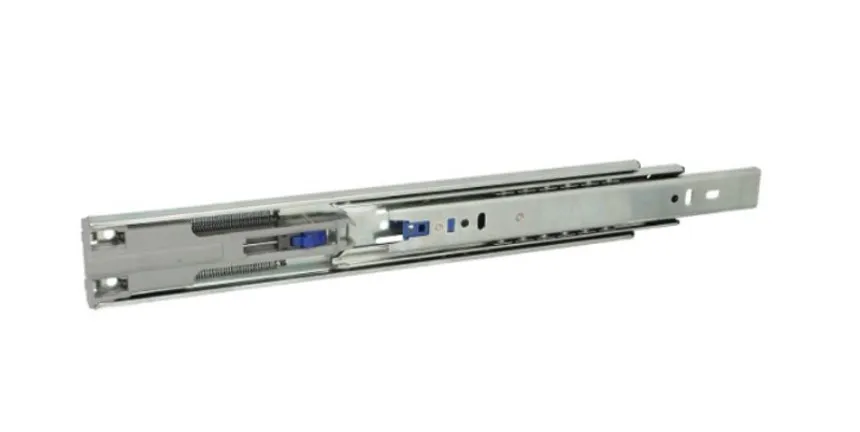Prowadnica PK08 z DOCIĄGIEM dł 30cm ocynk biały,100% wysuw, 45kg
