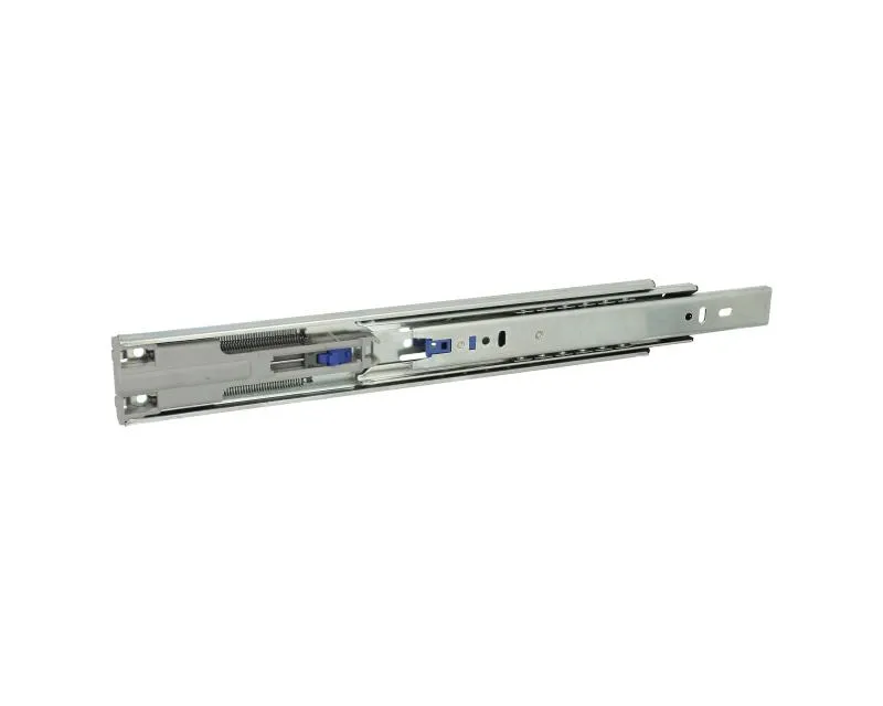 Prowadnica PK08 z DOCIĄGIEM dł 50cm ocynk biały,100% wysuw, 45kg