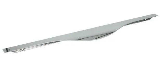 Uchwyt listwowy UA92 chrom połysk dł. 450mm do frontu 19mm