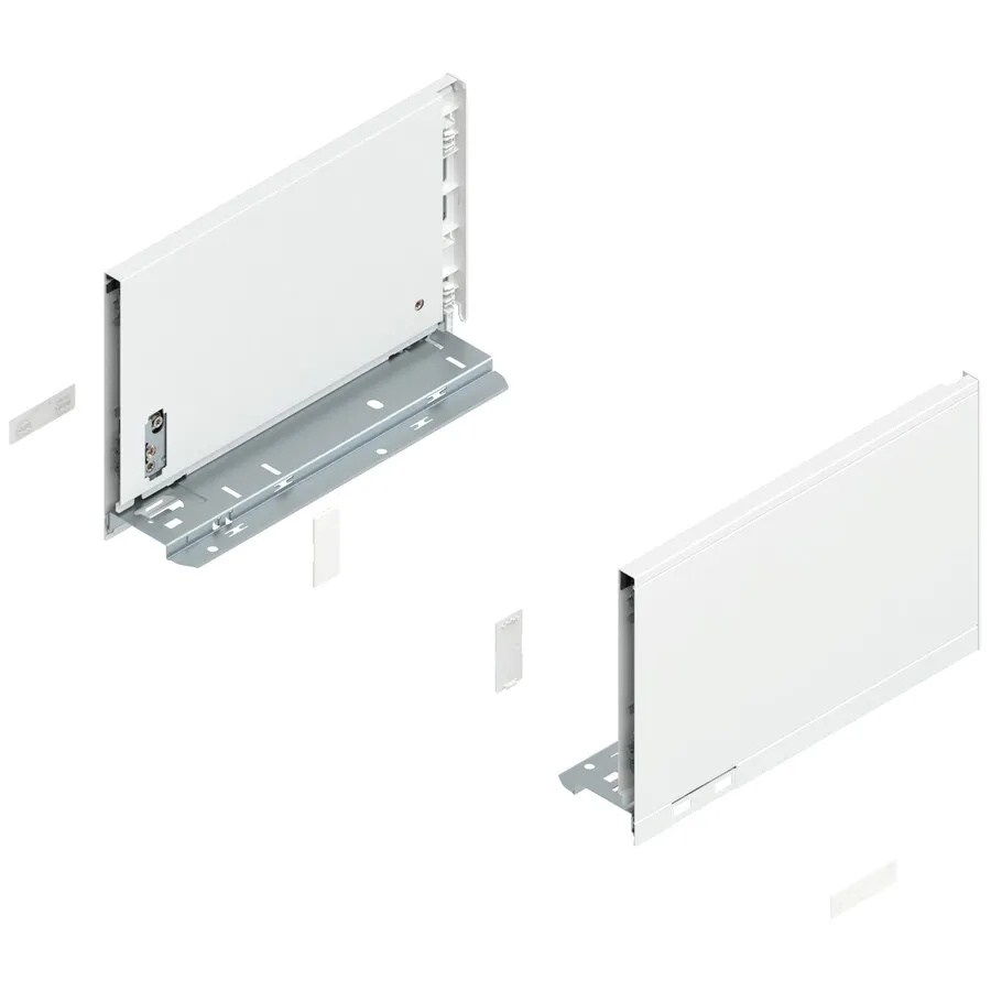 Boki LEGRABOX / wys. C=177 mm / dł. 27 cm / biały