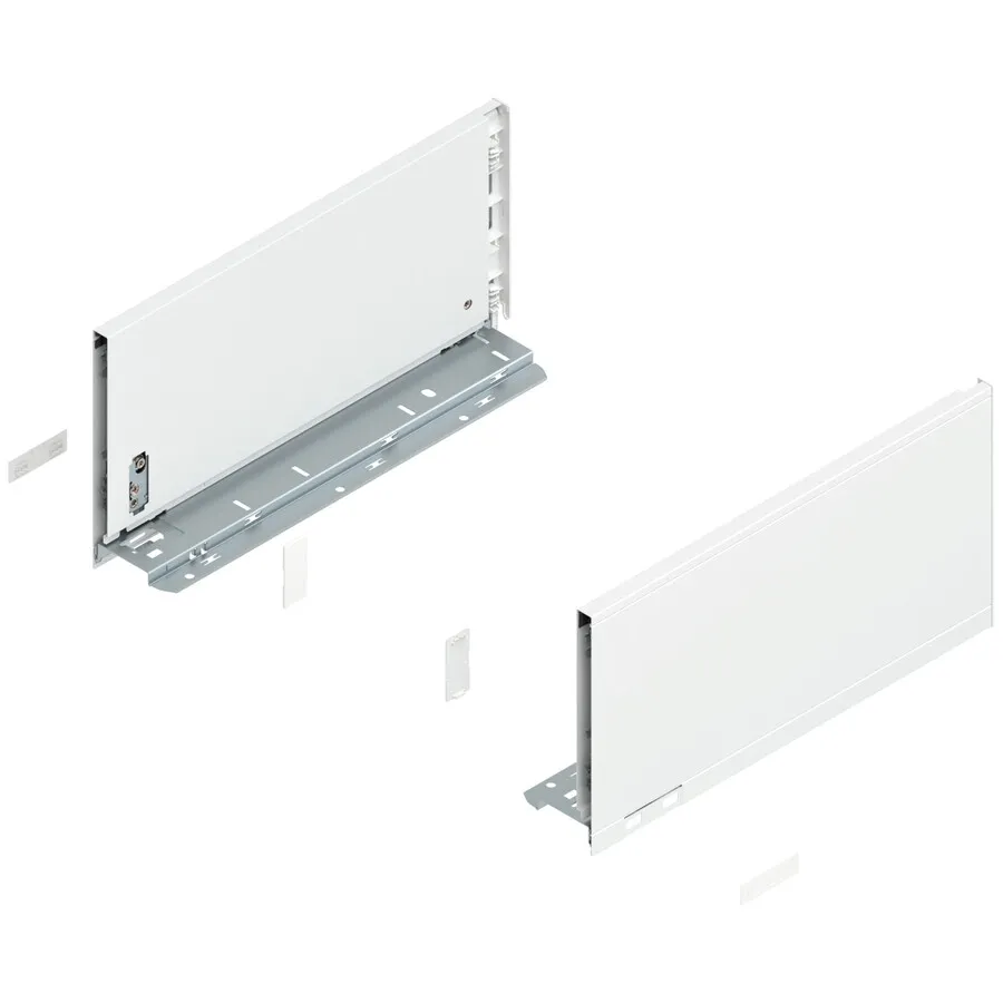 Boki LEGRABOX / wys. C=177 mm / dł. 35 cm / biały