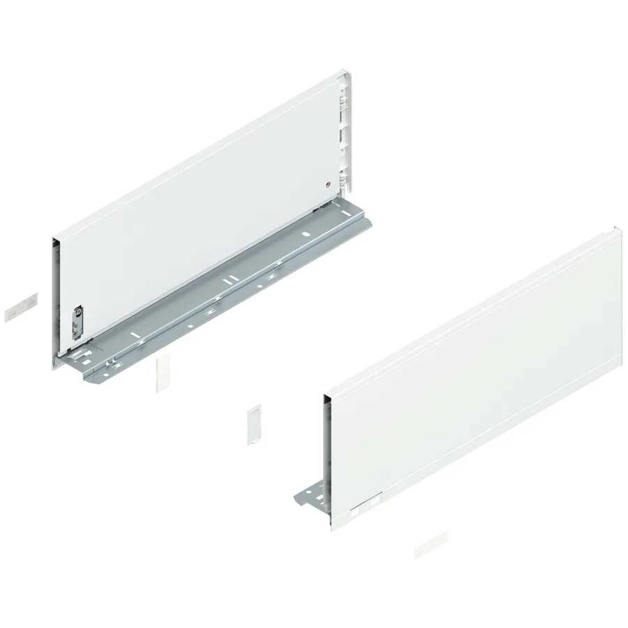 Boki LEGRABOX / wys. C=177 mm / dł. 45 cm / biały