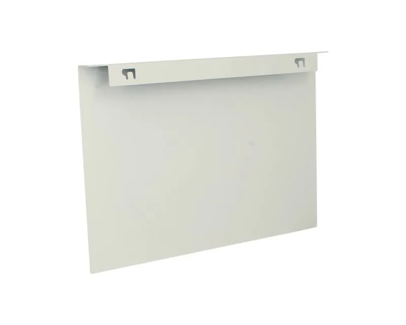 Adapter do montażu drewnianej ścianki tylnej AMBIA-LINE do Legrabox i Merivobox - biały / wys. C, E / szer. 21.8 cm
