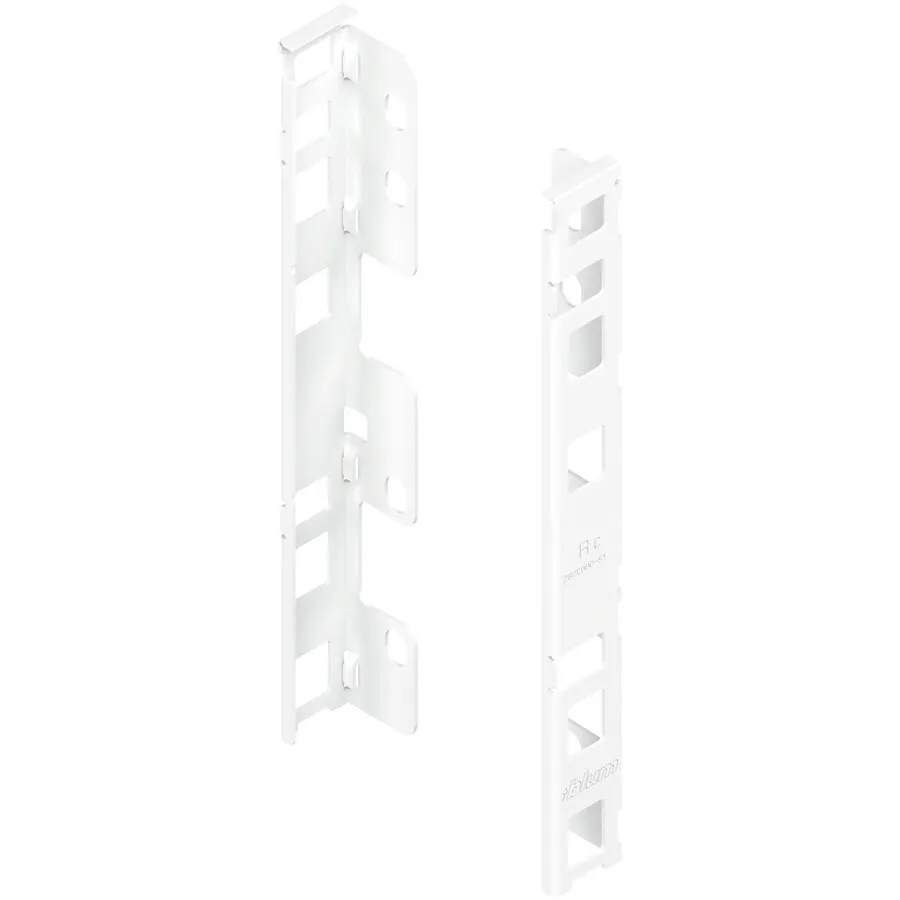 Uchwyty ścianki tylnej LEGRABOX ZB7C / wys. C=177 mm / biały