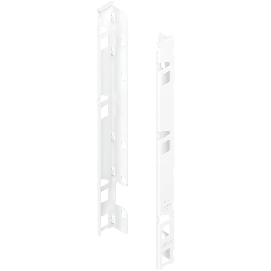 Uchwyty ścianki tylnej LEGRABOX ZB7F / wys. F=241 mm / biały