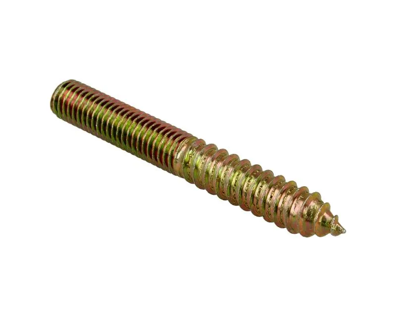 Śruba dwustronna Siso z TORX - żółty ocynk / M10x80 mm