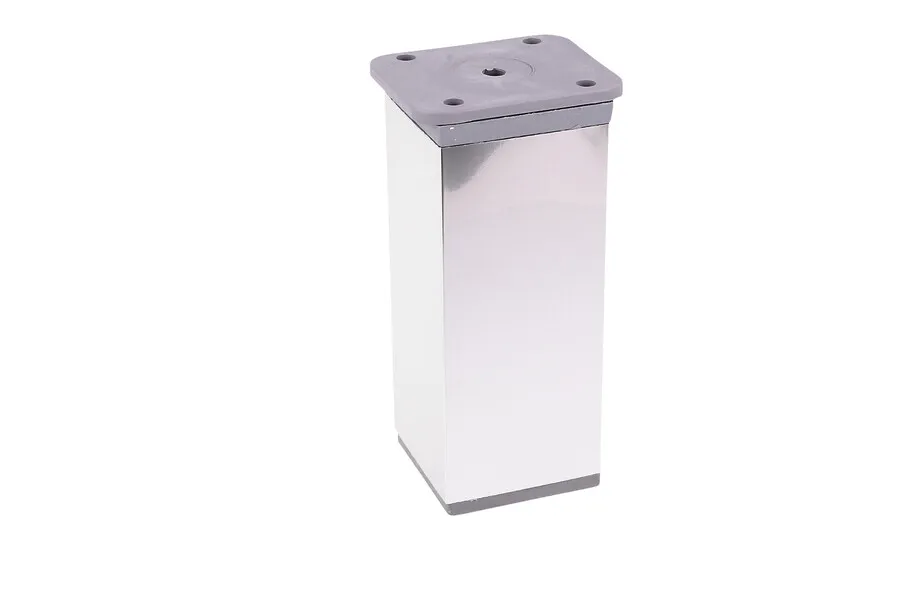 Stopka 40x40 regulowana (FE) H100mm. (STALKW100CR/SZ) aluminium chrom