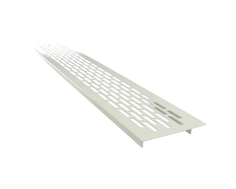 Kratka wentylacyjna 80 N aluminium lakier biały