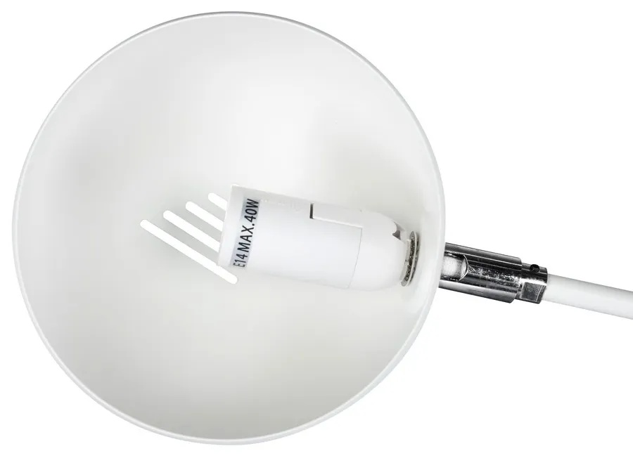 Lampa stojąca BUSH biała